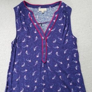 Modcloth sleeveless blouse